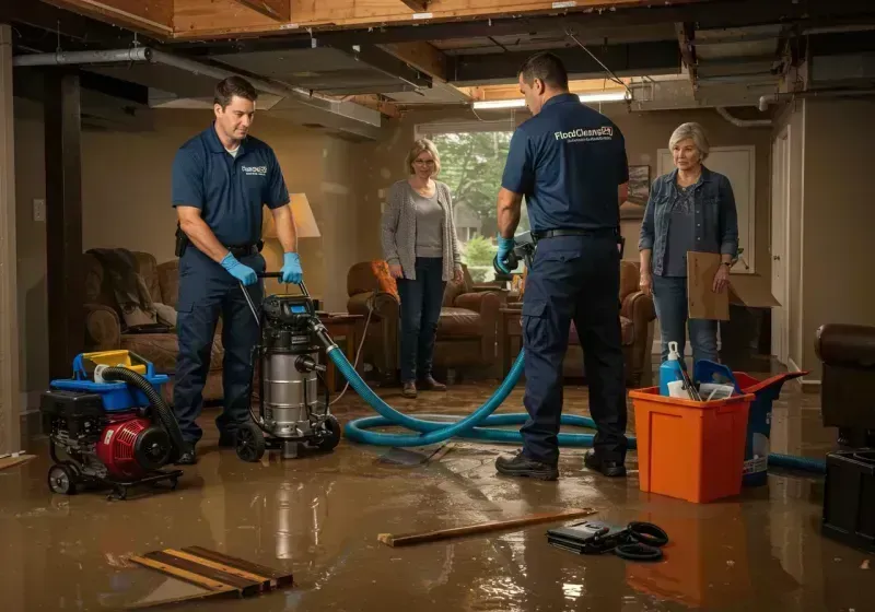 Basement Water Extraction and Removal Techniques process in Howell, MI